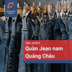 Quần jean nam Quảng Châu