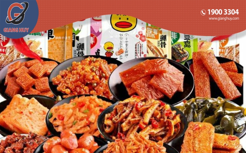 Link order đồ ăn vặt Trung Quốc chất lượng