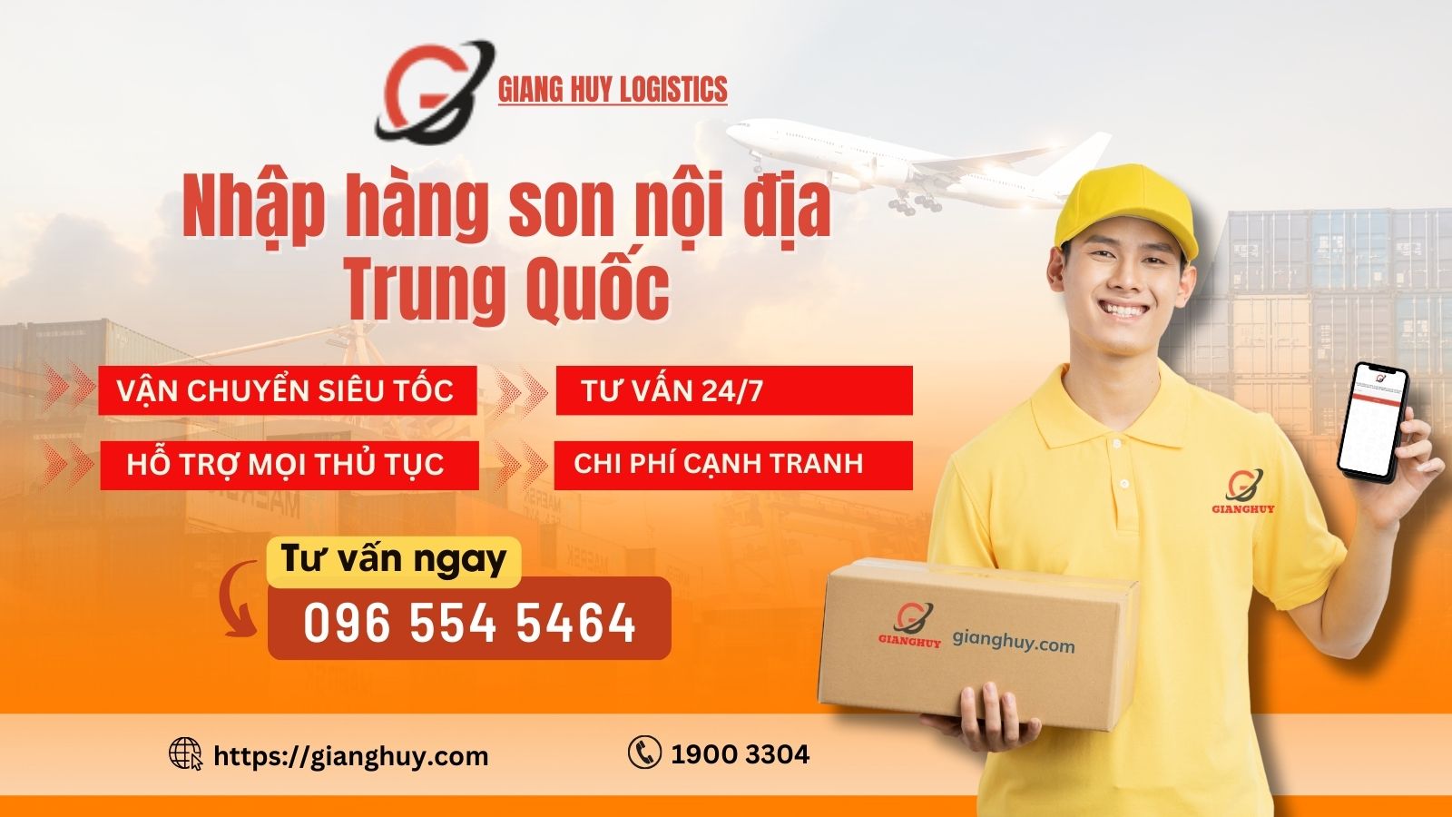 Sử dụng dịch vụ mua hộ - vận chuyển của Giang Huy Logistics