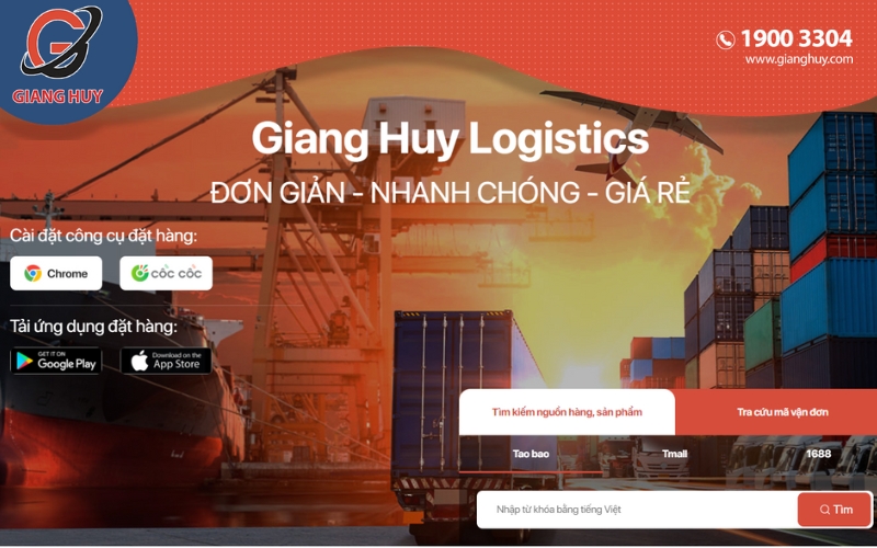 Sử dụng dịch vụ mua hộ - vận chuyển của Giang Huy Logistics