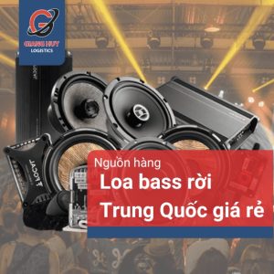 Top 4+ nguồn hàng loa bass rời Trung Quốc chính hãng, chất lượng