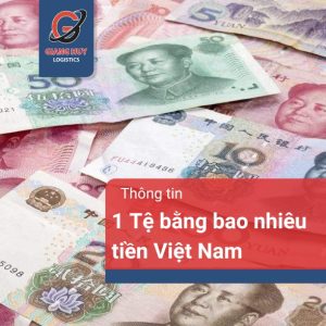 1 tệ bằng bao nhiêu tiền Việt