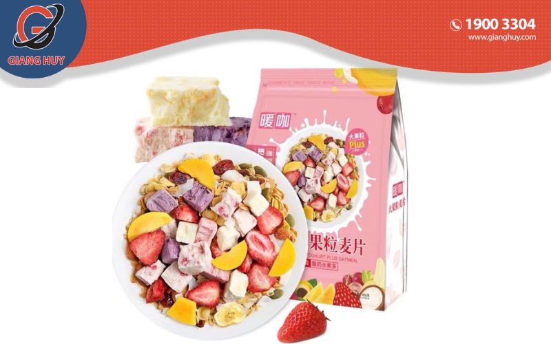 Fruit baked Oatmeal Trung Quốc