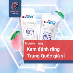 Tổng hợp các nguồn sỉ kem đánh răng Trung Quốc cực rẻ