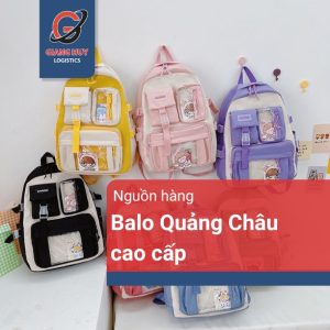 Nguồn hàng balo Quảng Châu cao cấp