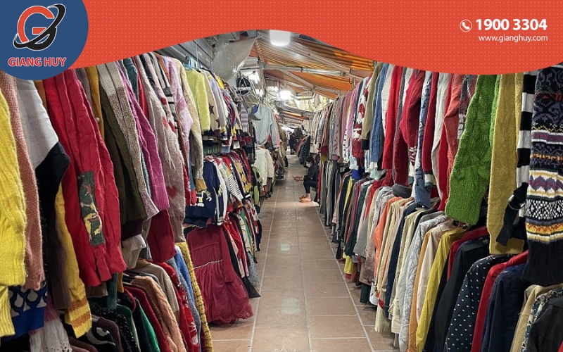 Mua sỉ áo cardigan nữ Quảng Châu tại các chợ Việt Nam