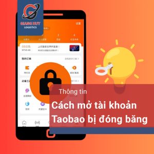 Cách khắc phục khi tài khoản taobao bị đóng băng trong vòng 5 phút