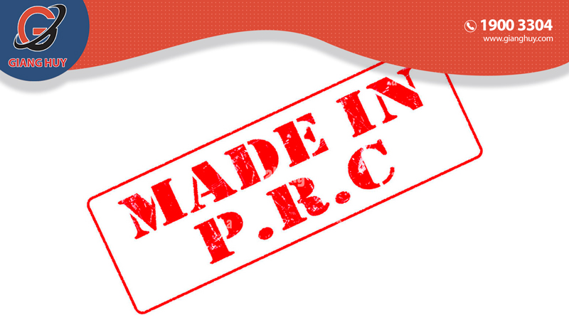 Định nghĩa hàng Made in PRC là gì? 