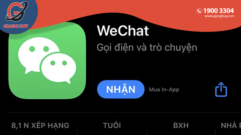 Tải ứng dụng WeChat