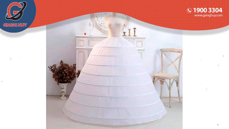 Phụ kiện cô dâu nội địa trung - Tùng váy cưới
