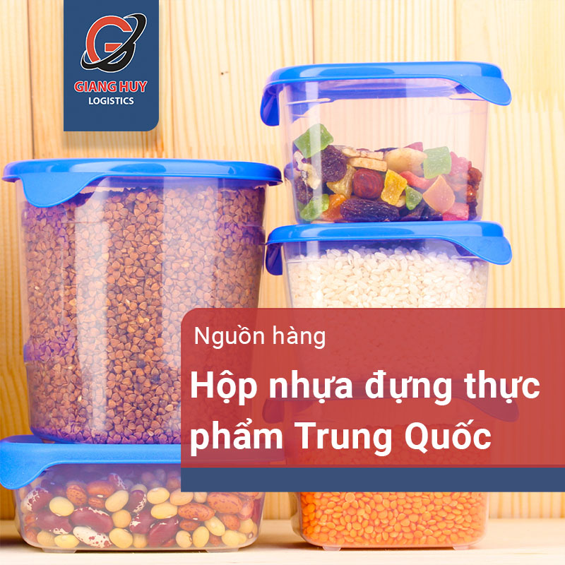 Hộp nhựa đựng thực phẩm Trung Quốc