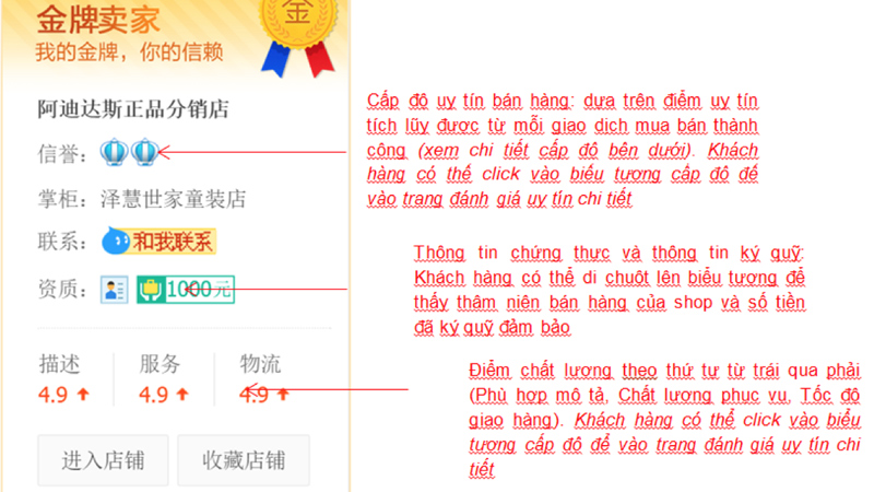 Kinh nghiệm chọn nhà cung cấp uy tín trên Taobao