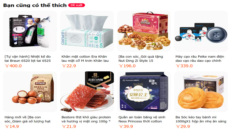 Cách mua hàng trên Taobao bằng tiếng Việt