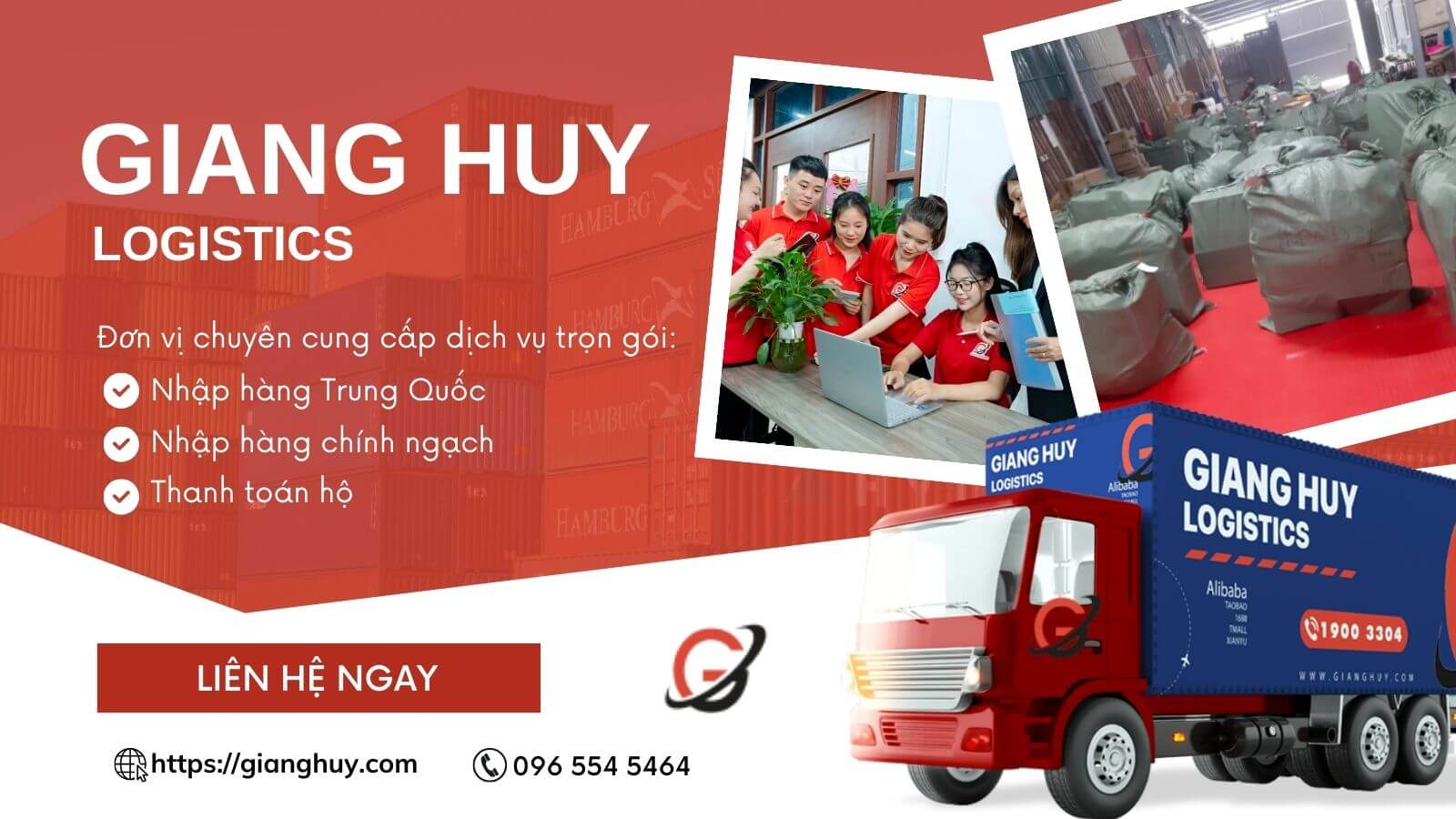 Giang Huy Logistics nhập hàng Trung Quốc về Việt Nam
