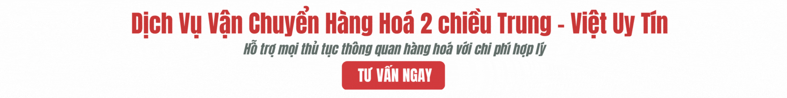 Dịch vụ vận chuyển hàng hóa Việt Trung tại Giang Huy