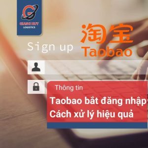 Taobao bắt đăng nhập