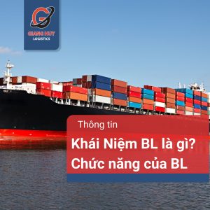 BL trong xuất nhập khẩu