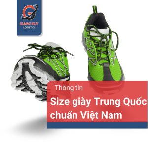 size giày trung quốc