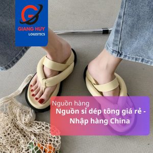 Nguồn sỉ dép tông giá rẻ