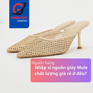 Nhập sỉ nguồn giày Mule chất lượng giá rẻ