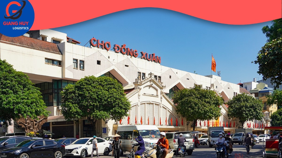 Kho hàng Trung Quốc tại Hà Nội - Chợ Đồng Xuân