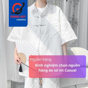 Kinh nghiệm chọn nguồn hàng áo sơ mi Casual