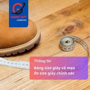 bảng size giày