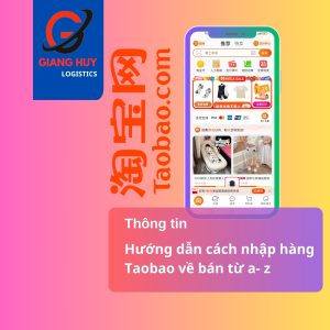 Cách nhập hàng Taobao về bán