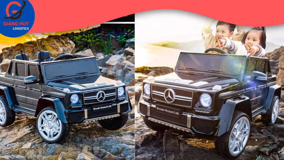 Ô tô điện cho bé G650 có thời gian sử dụng lên đến 60 phút