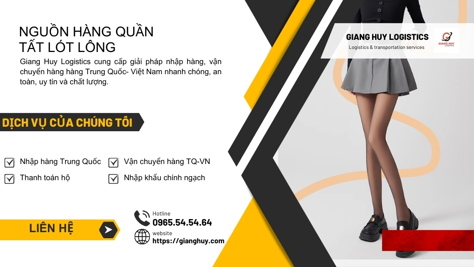 Nguồn hàng quần tất lót lông