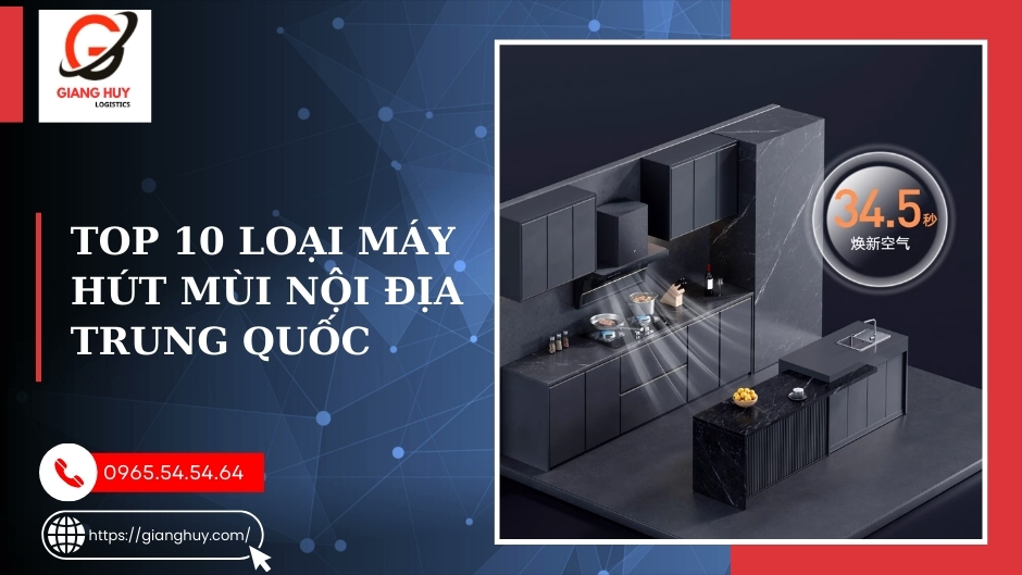 Điểm danh 10 thương hiệu máy hút mùi nội địa Trung bán chạy