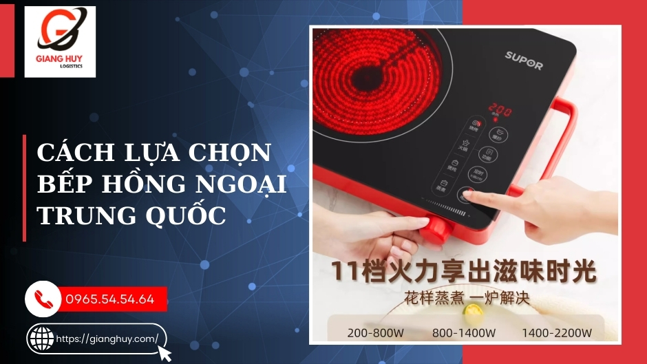 Cách lựa chọn bếp hồng ngoại Trung Quốc chất lượng 