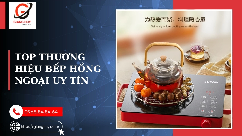 Top những thương hiệu bếp hồng ngoại uy tín