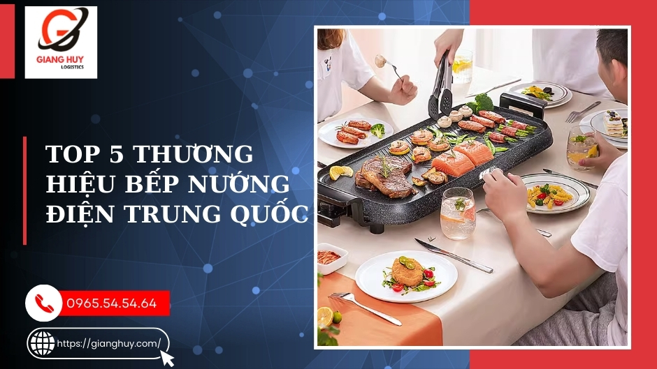 Top 5 thương hiệu bếp nướng điện Trung Quốc