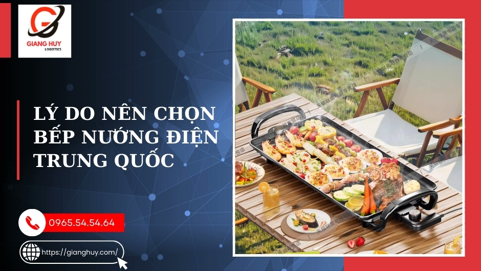 Bếp nướng điện Trung Quốc nổi bật với sự tiện lợi, hiệu suất cao và mẫu mã đa dạng