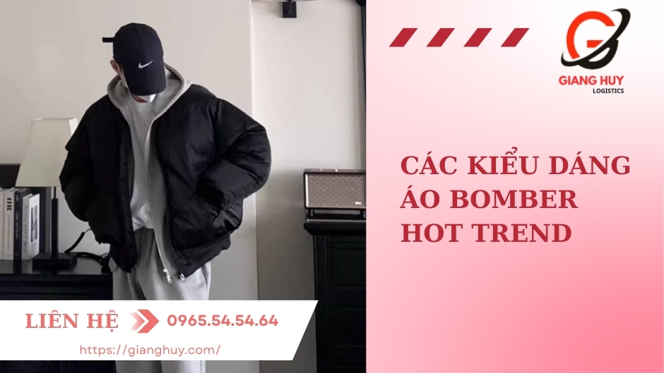 Các kiểu dáng áo bomber hot trend nhất hiện nay
