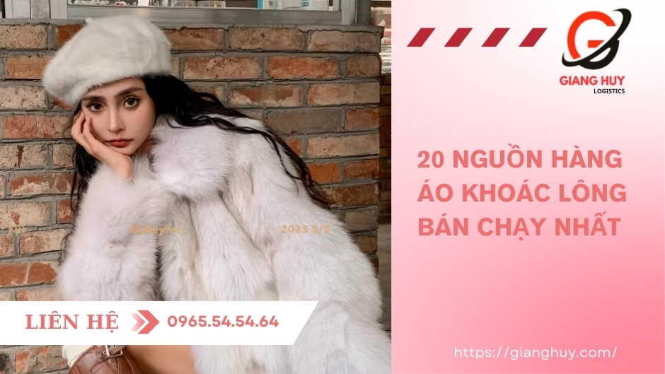 20 nguồn hàng áo khoác lông bán chạy nhất trên taobao