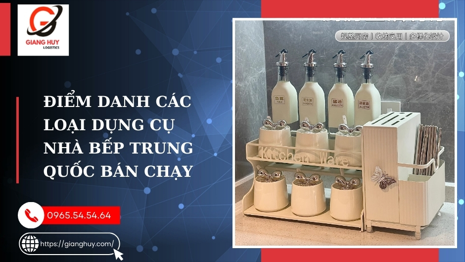 Danh sách các loại dụng cụ nhà bếp bán chạy nhất hiện nay