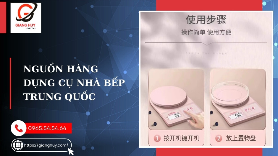 Khi nhập dụng cụ nhà bếp từ Trung Quốc, việc chọn sản phẩm chất lượng là điều quan trọng