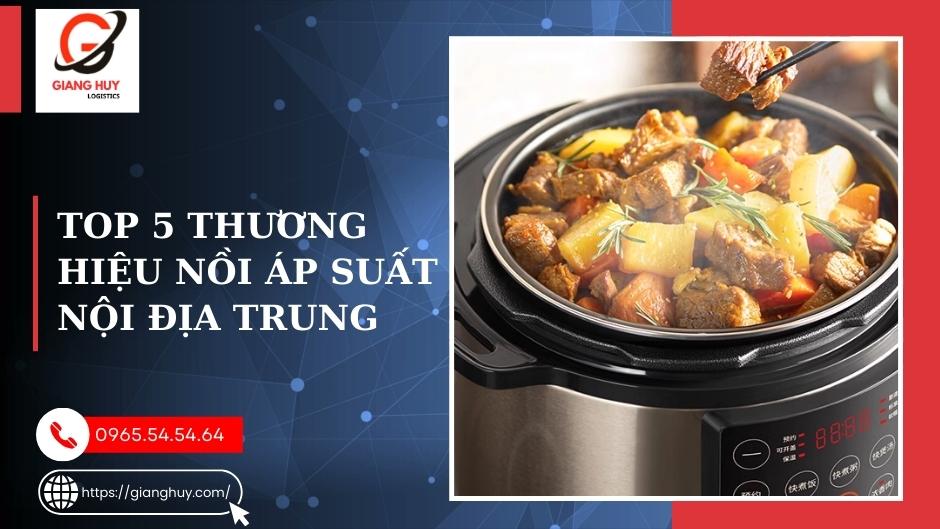 Top 5 thương hiệu nồi áp suất nội địa Trung Quốc