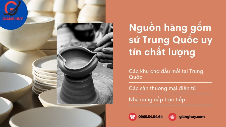 nhập hàng gốm sứ trung quốc