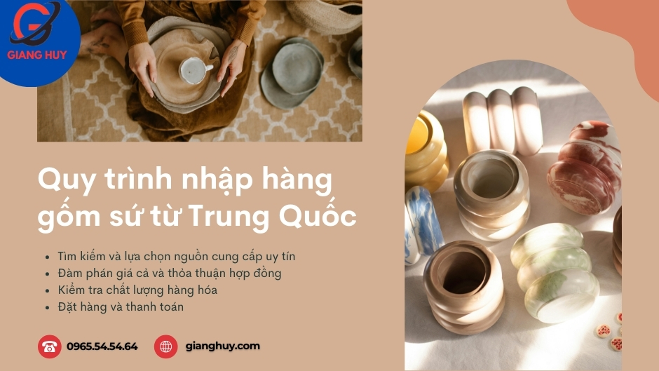 nhập hàng gốm sứ trung quốc