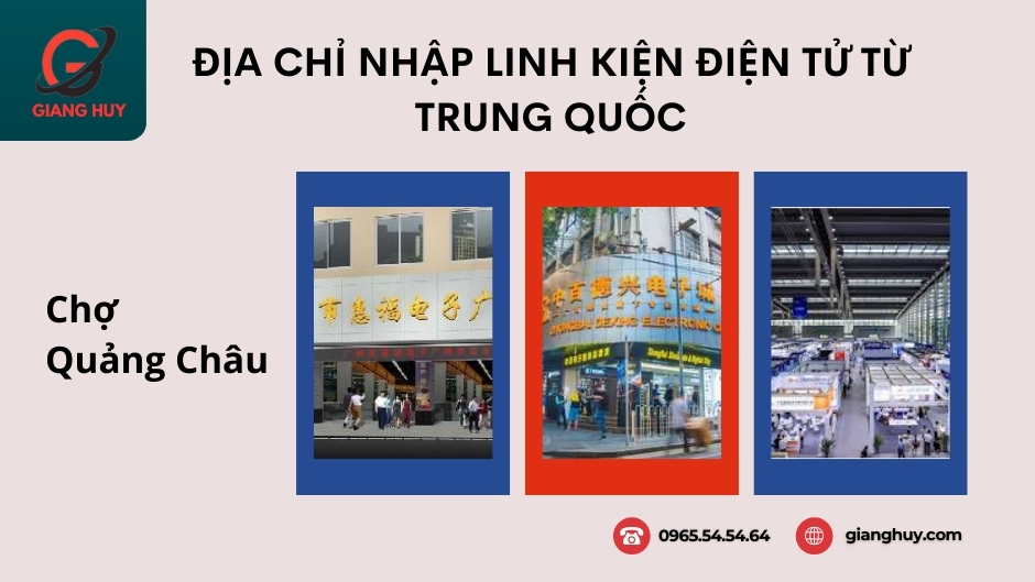 nhập khẩu linh kiện điện tử từ trung quốc