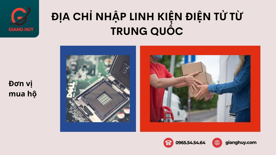 nhập khẩu linh kiện điện tử từ trung quốc