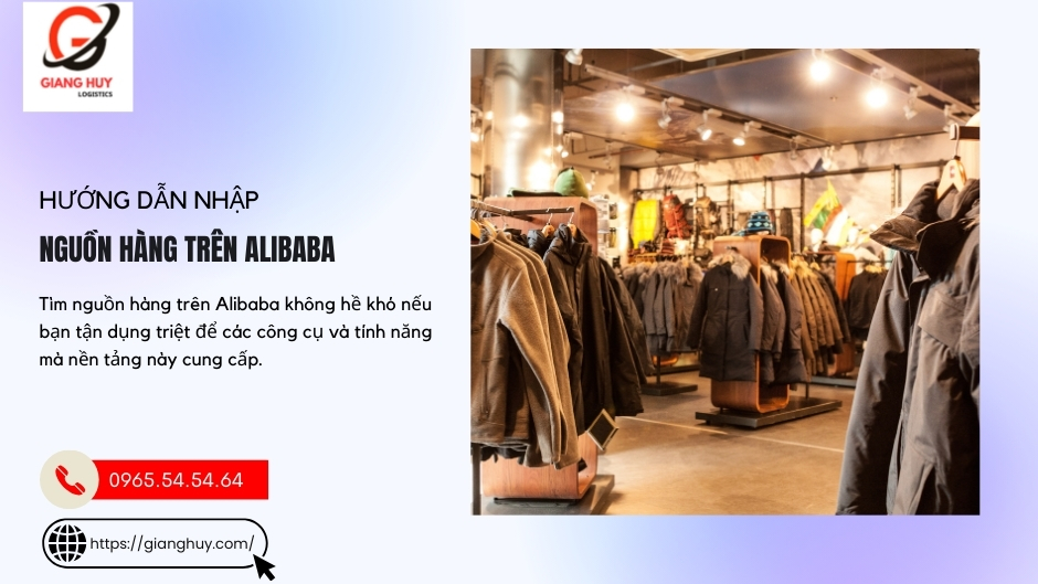 Cách tìm nguồn hàng trên alibaba