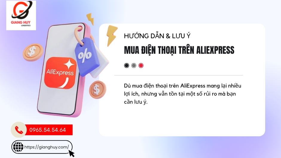 mua điện thoại trên aliexpress