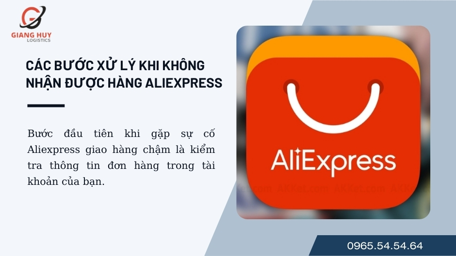 mua hàng aliexpress không nhận được