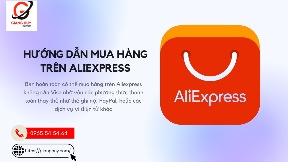 mua hàng trên aliexpress không cần visa