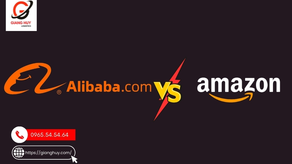 So sánh Alibaba và Amazon