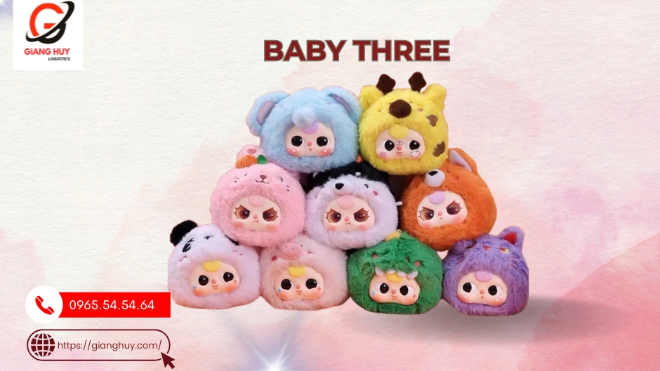 Các dòng sản phẩm Baby Three được yêu thích nhất
